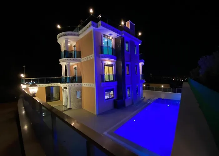 - Luxux - Rooftop - Terrasse - Whirlpool - Pool فيلة ألانيا
